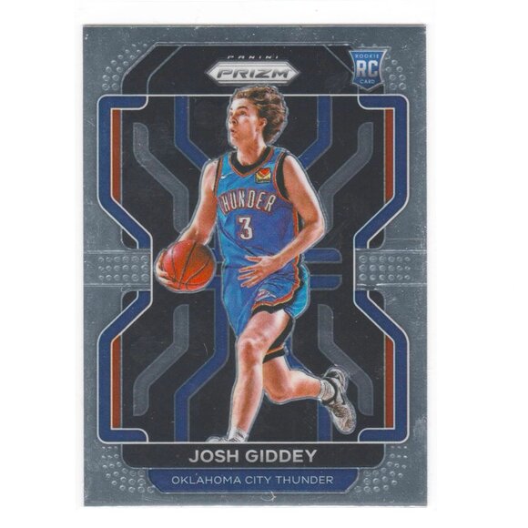 Josh Giddey Rookie Card OKC Thunder Chicago Bulls Shooting Guard Perfect Shape! - Picture 1 of 2